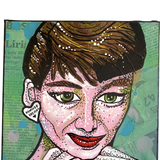 Audrey Portrait Study - Heather Freitas - fine art home deccor