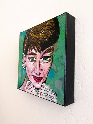 Audrey Portrait Study - Heather Freitas - fine art home deccor