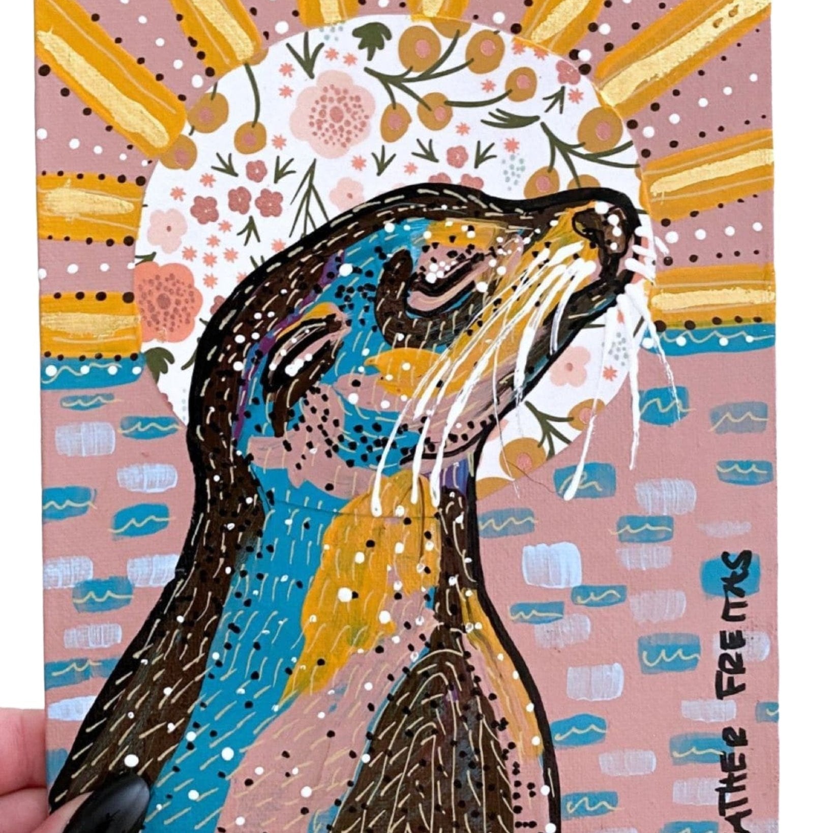 Australian Sea lion - Heather Freitas - fine art home deccor