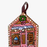 Bakery - Hand Painted Ornament - Heather Freitas - fine art home deccor