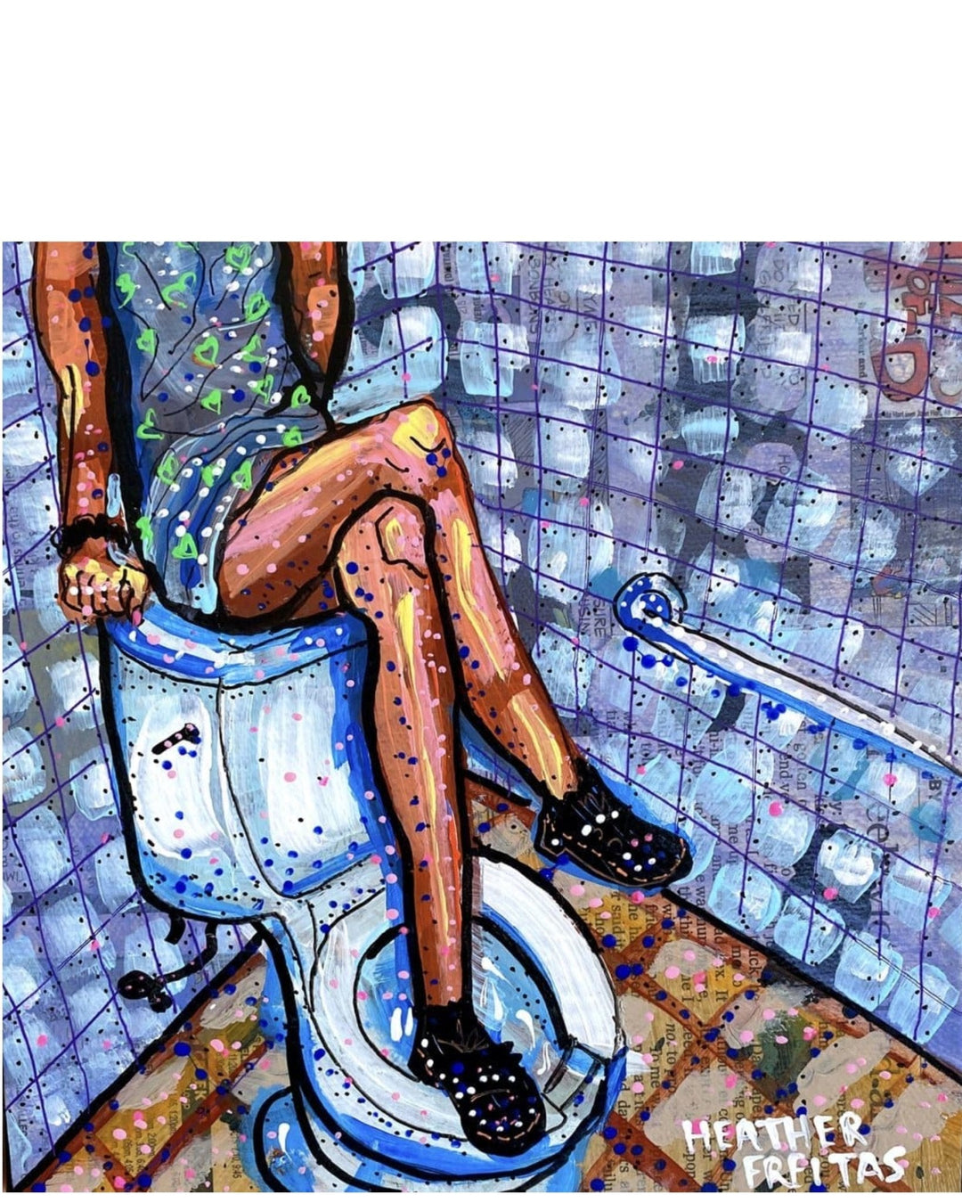 Bathroom Study - Heather Freitas 