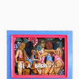 Be A Badass Dusk Edition ( Original Painting ) - Heather Freitas - fine art home deccor