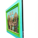 Be A Badass Elephant Animal Butt Edition ( Original Painting ) - Heather Freitas - fine art home deccor