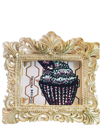 Bee Cupcake Mini - Heather Freitas - fine art home deccor