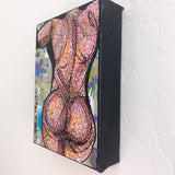 Behind Your Back ( Original Painting ) - Heather Freitas - fine art home deccor