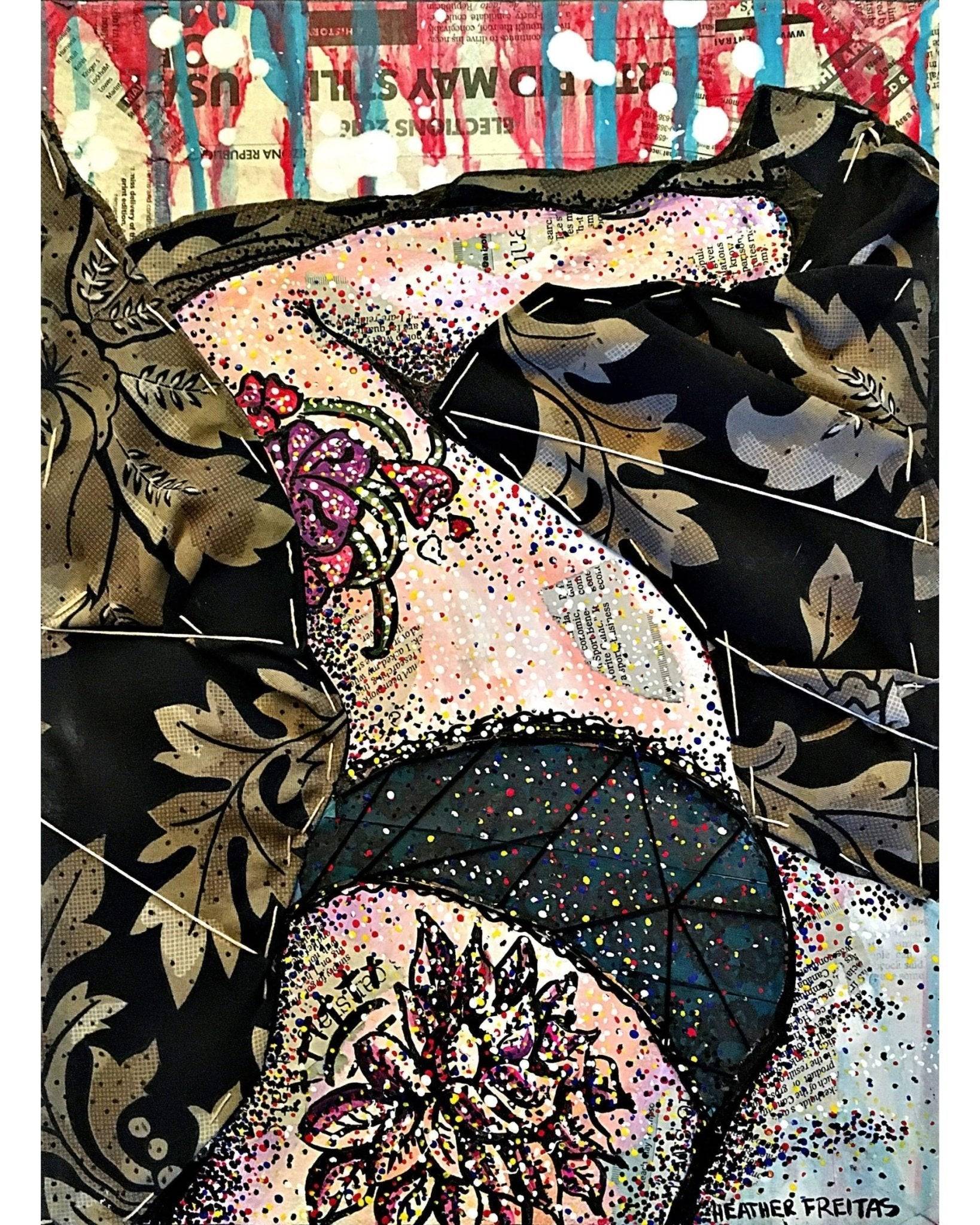 Between The Sheets - Heather Freitas - fine art home deccor