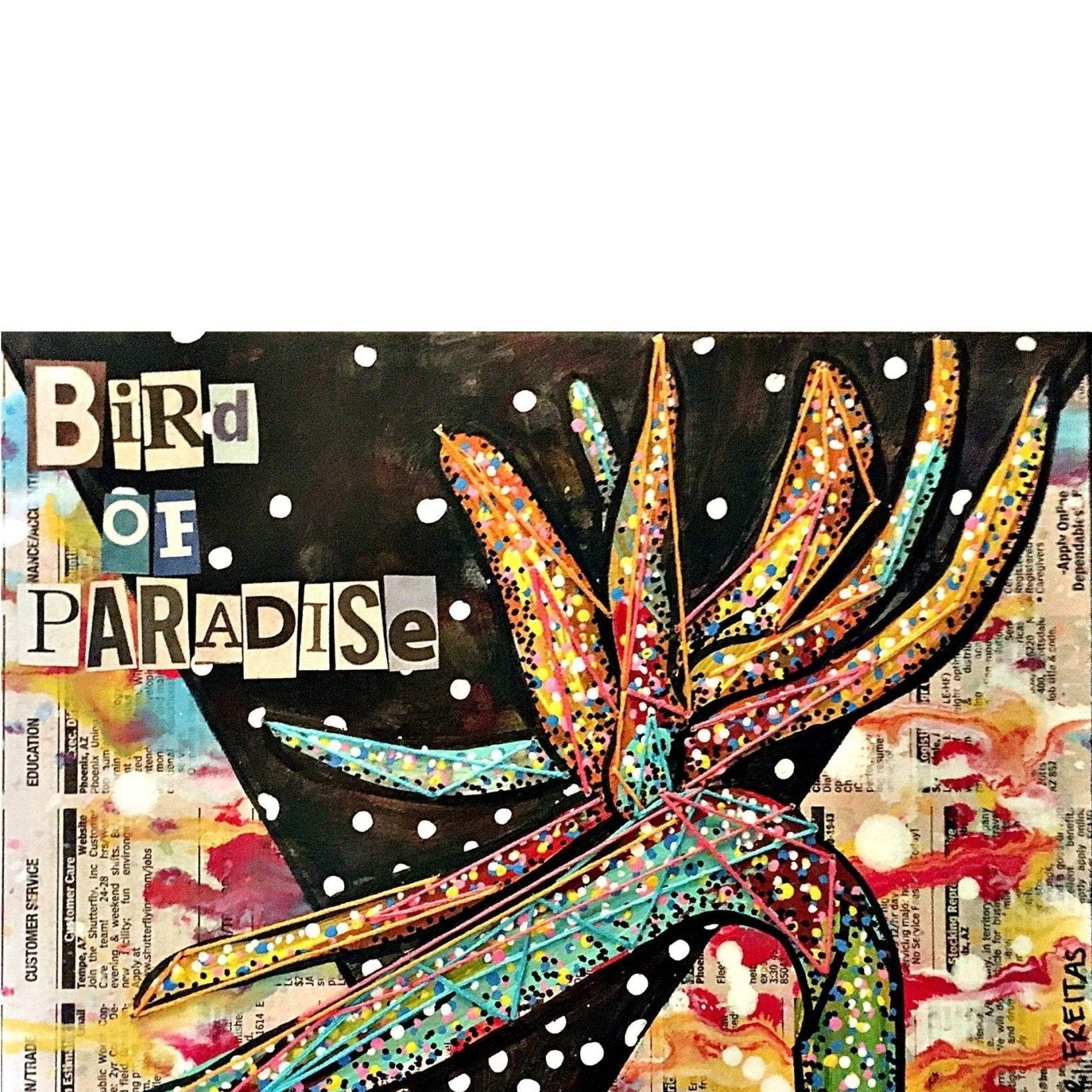 Bird of Paradise - Heather Freitas - fine art home deccor