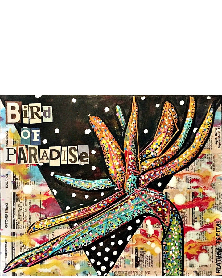 Bird of Paradise - Heather Freitas - fine art home deccor
