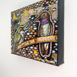 Black- Chinned Hummingbird ( was on view at Roswell Museum Of Art) - Heather Freitas - fine art home deccor