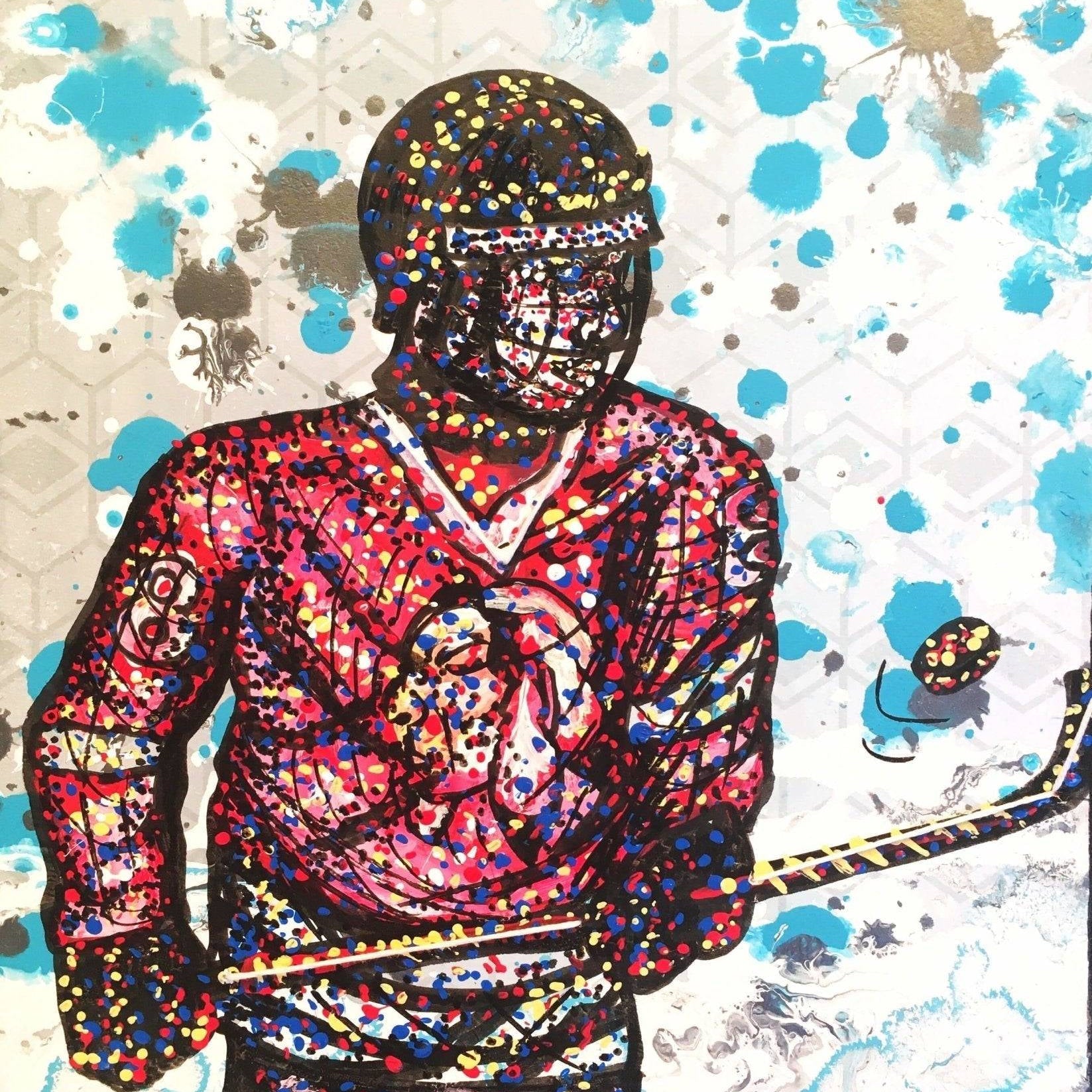 Black Hawks Study 2 - Heather Freitas - fine art home deccor