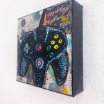 Black N64 Remote - Heather Freitas - fine art home deccor