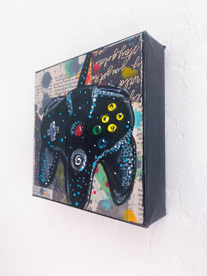 Black N64 Remote Heather Freitas 