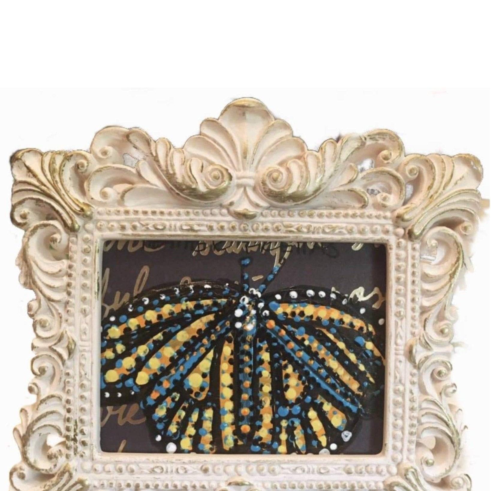 Blue Butterfly Mini - Heather Freitas - fine art home deccor