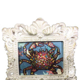 Blue Crab mini - Heather Freitas - fine art home deccor
