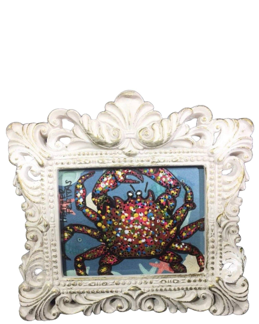 Blue Crab mini - Heather Freitas - fine art home deccor