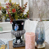 Blue Heron Lakeside Urn - Heather Freitas - fine art home deccor