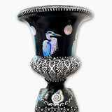 Blue Heron Lakeside Urn - Heather Freitas - fine art home deccor