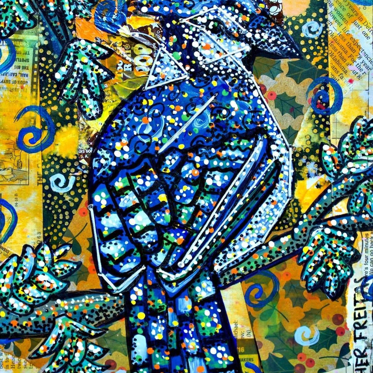 Blue - Heather Freitas - fine art home deccor