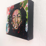 Bob Marley Smoking Study - Bob Marley - Heather Freitas - fine art home deccor