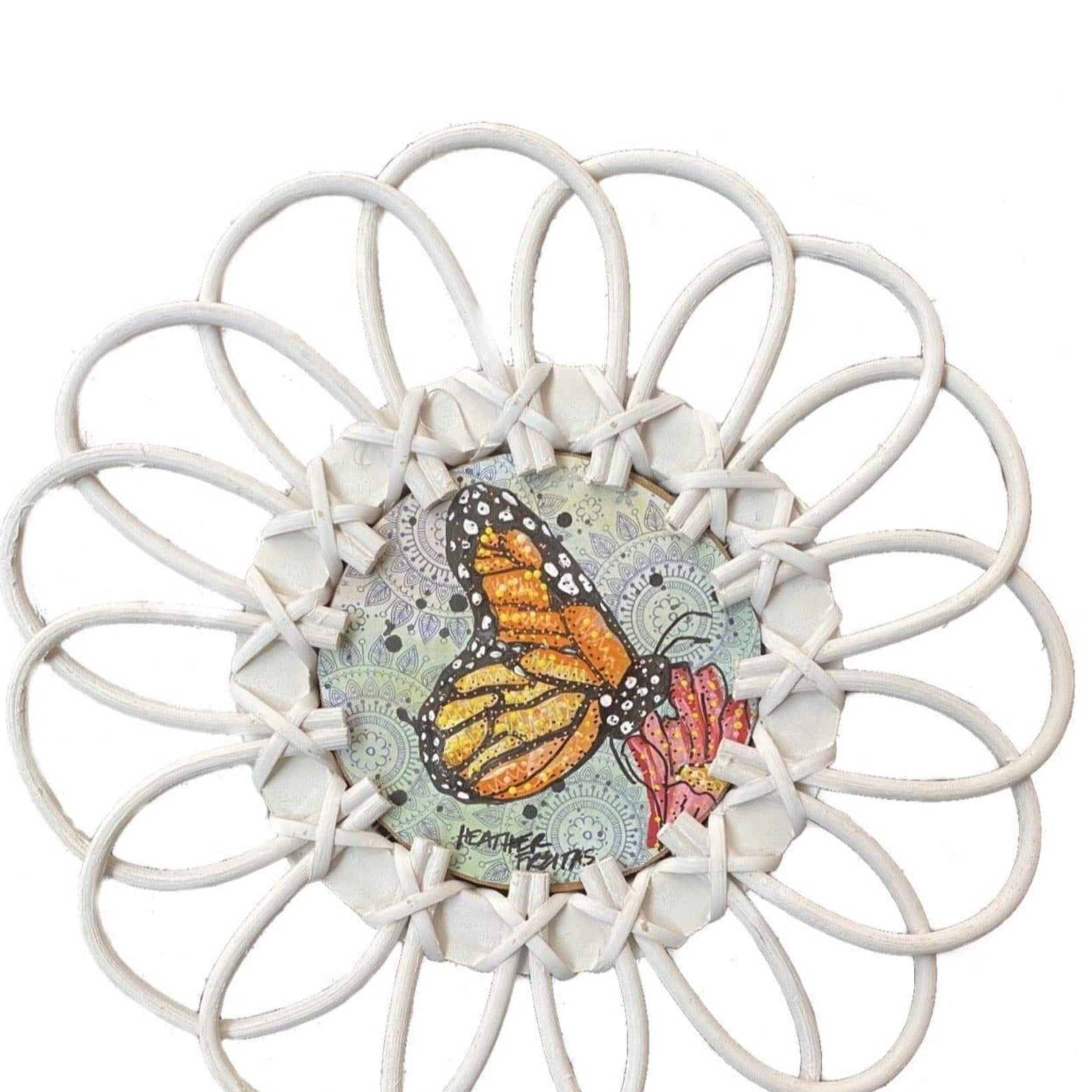 Boho Monarch - Heather Freitas - fine art home deccor