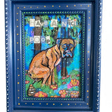 Boxer Field Of Flowers Have A Nice Poop - Heather Freitas - fine art home deccor