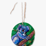 Brisbane- Hand Painted Ornament - Heather Freitas - fine art home deccor