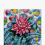 Bromeliad ( Original Painting ) - Heather Freitas - fine art home deccor