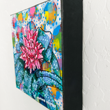Bromeliad ( Original Painting ) - Heather Freitas - fine art home deccor