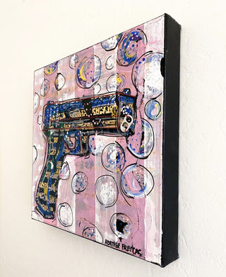 Bubbles Not Bullets - Heather Freitas - fine art home deccor