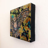 Buff Collared Nightjar - Original Painting - Heather Freitas - fine art home deccor