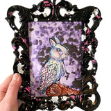 Bunny Owl - Oddities Collection - Heather Freitas - fine art home deccor