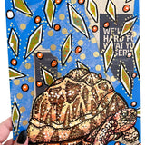 Burmese Star Tortoise - Heather Freitas - fine art home deccor