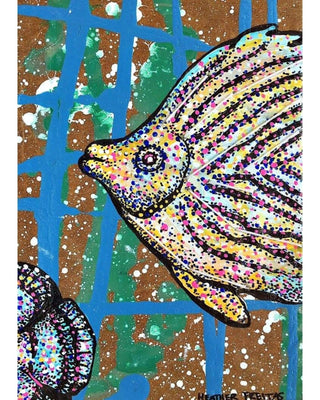 Butterfly fish - Heather Freitas - fine art home deccor