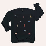 Coastal Icon Unisex Crew Neck Sweatshirt