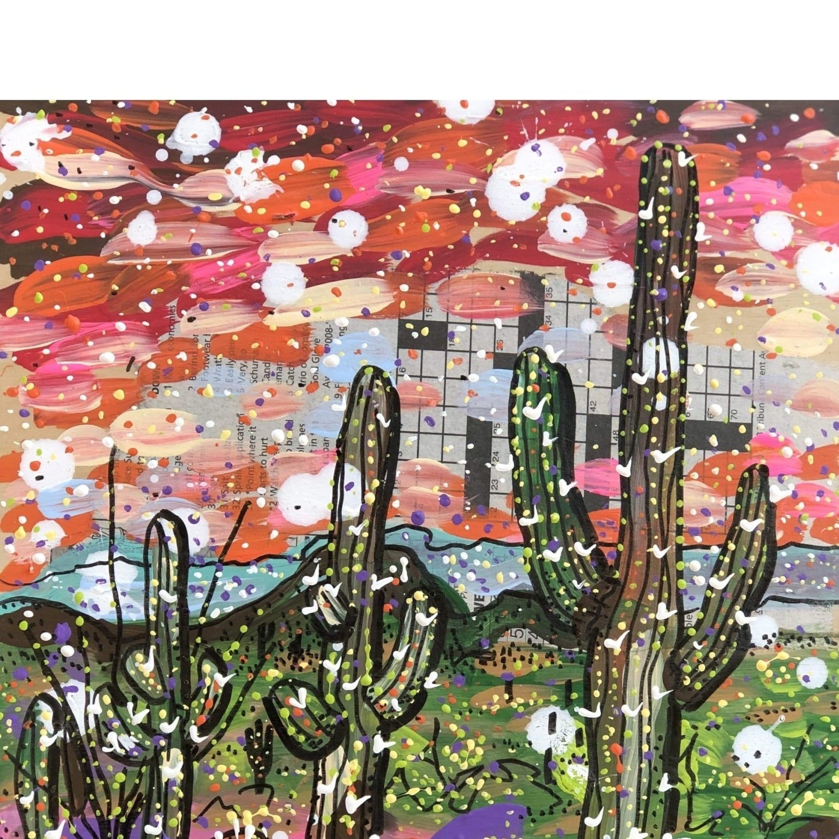 Cactus Skies - Heather Freitas - fine art home deccor