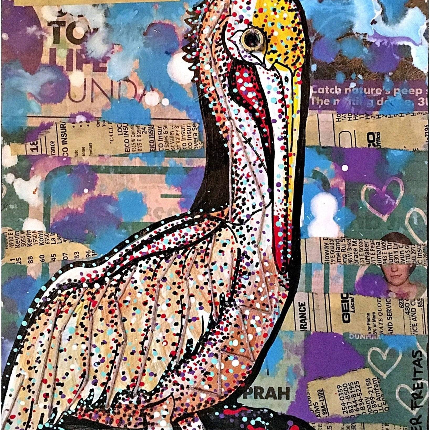 California Brown Pelican - Heather Freitas - fine art home deccor