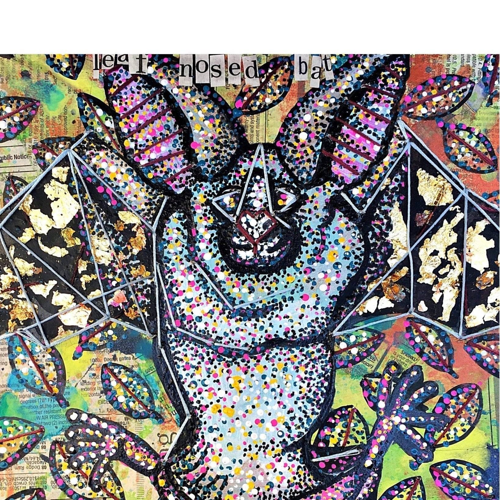 California Leaf Nosed Bat - Heather Freitas - fine art home deccor