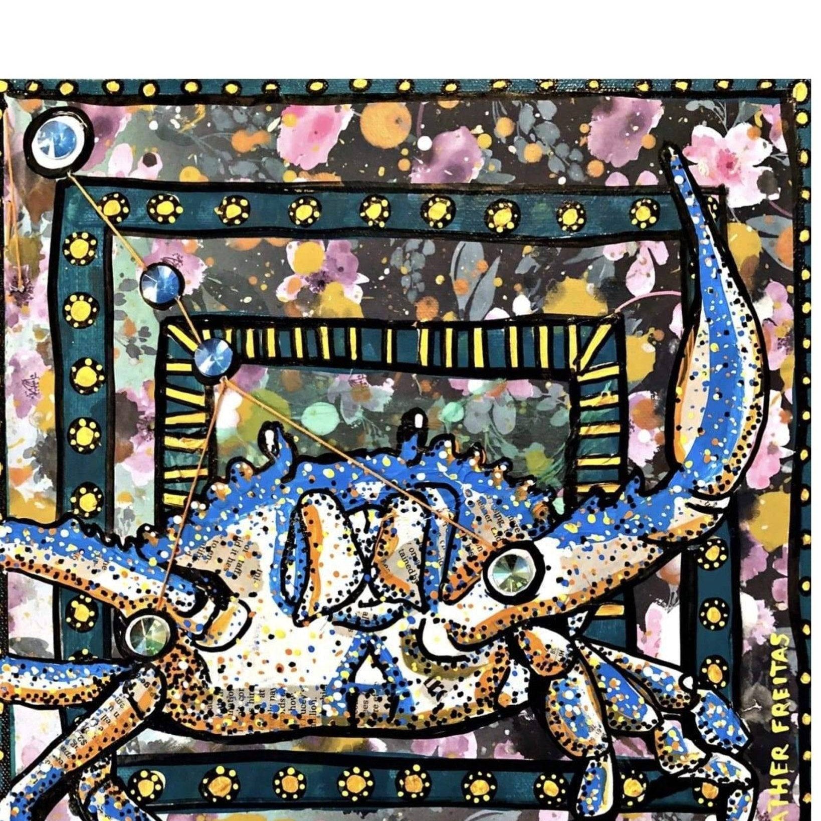 Cancer - Floral Edition - Heather Freitas - fine art home deccor