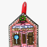 Candy Shop - Hand Painted Ornament - Heather Freitas - fine art home deccor