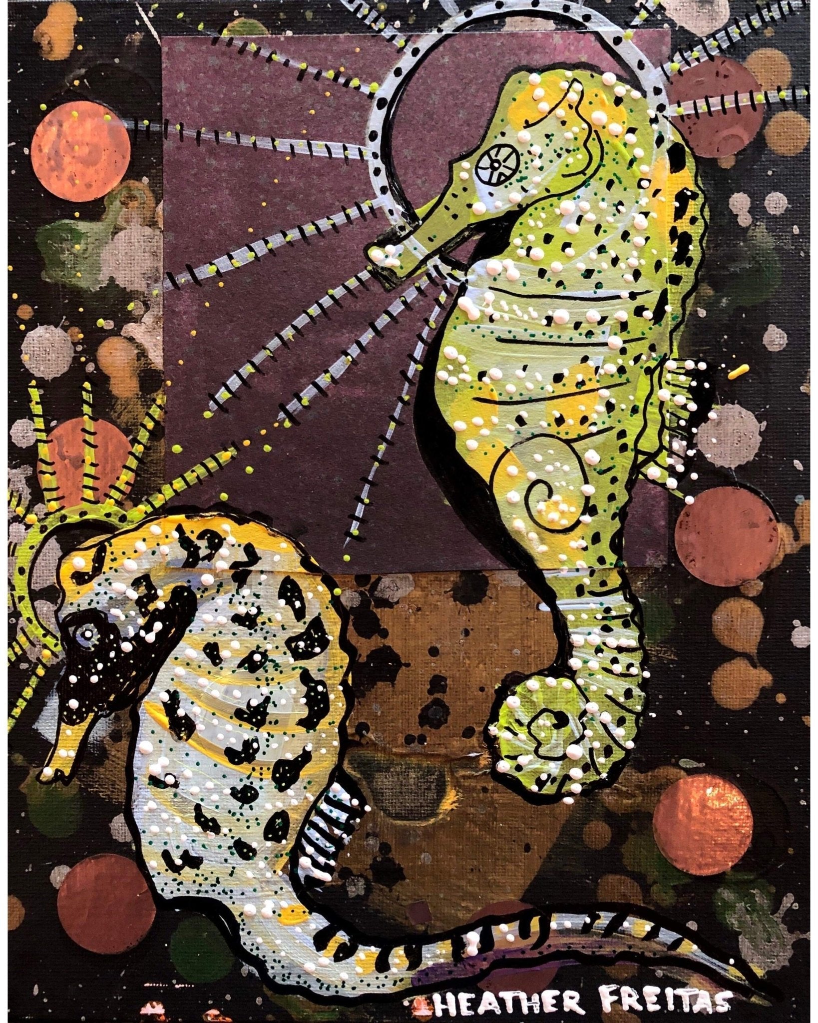 Cape Seahorse - Heather Freitas - fine art home deccor