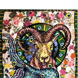 Capricorn - Floral Edition - Heather Freitas - fine art home deccor