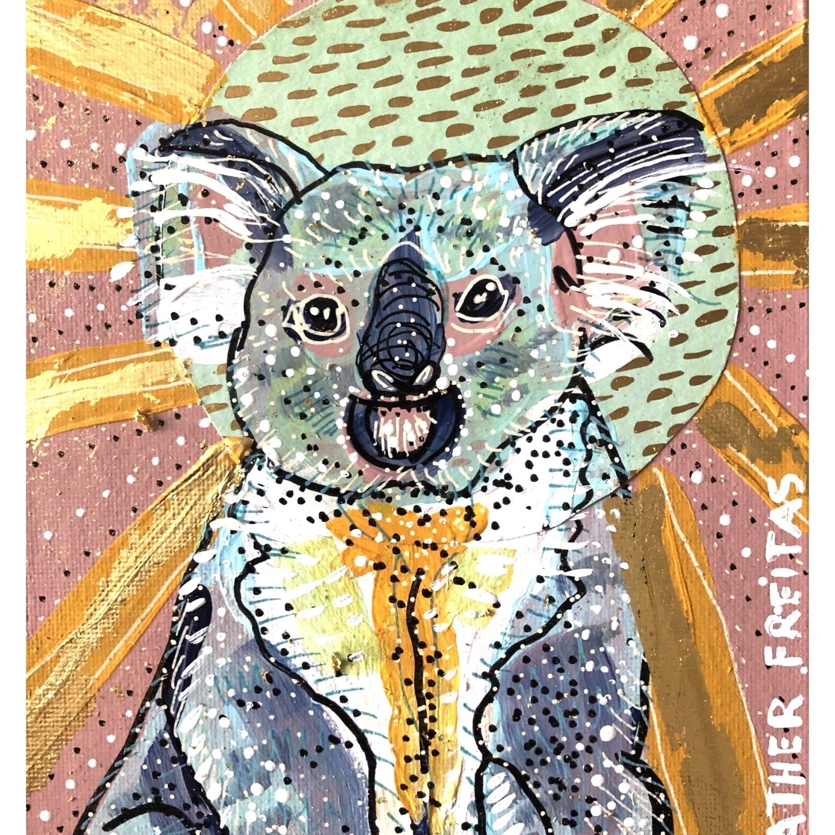 Carole - Australian Fire Fundraiser - Heather Freitas - fine art home deccor
