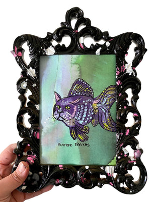 Cat Fish - Oddities Collection - Heather Freitas - fine art home deccor