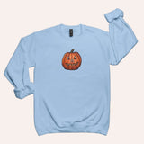 Jack O Lantern Unisex Crew Neck Sweatshirt