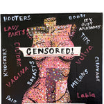 Censored - Heather Freitas - fine art home deccor