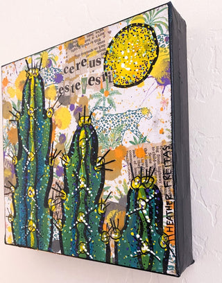 Cereus Estevesri Cactus - Heather Freitas - fine art home deccor