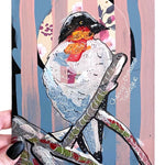 Cherry Throated Tanger - Heather Freitas - fine art home deccor