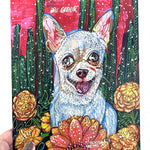 Chihuahua ( Original Painting ) - Heather Freitas - fine art home deccor