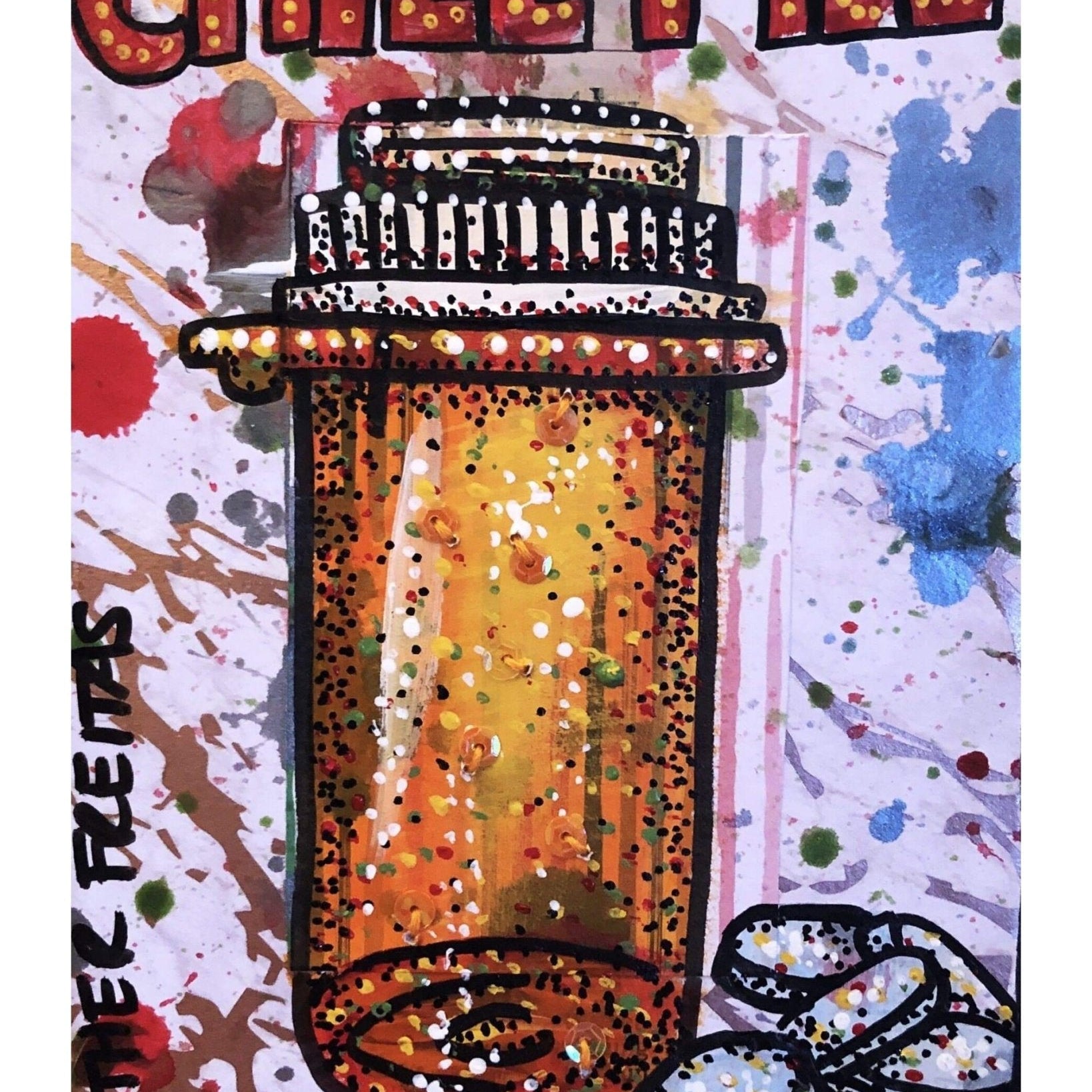 Chill Pill - Heather Freitas - fine art home deccor