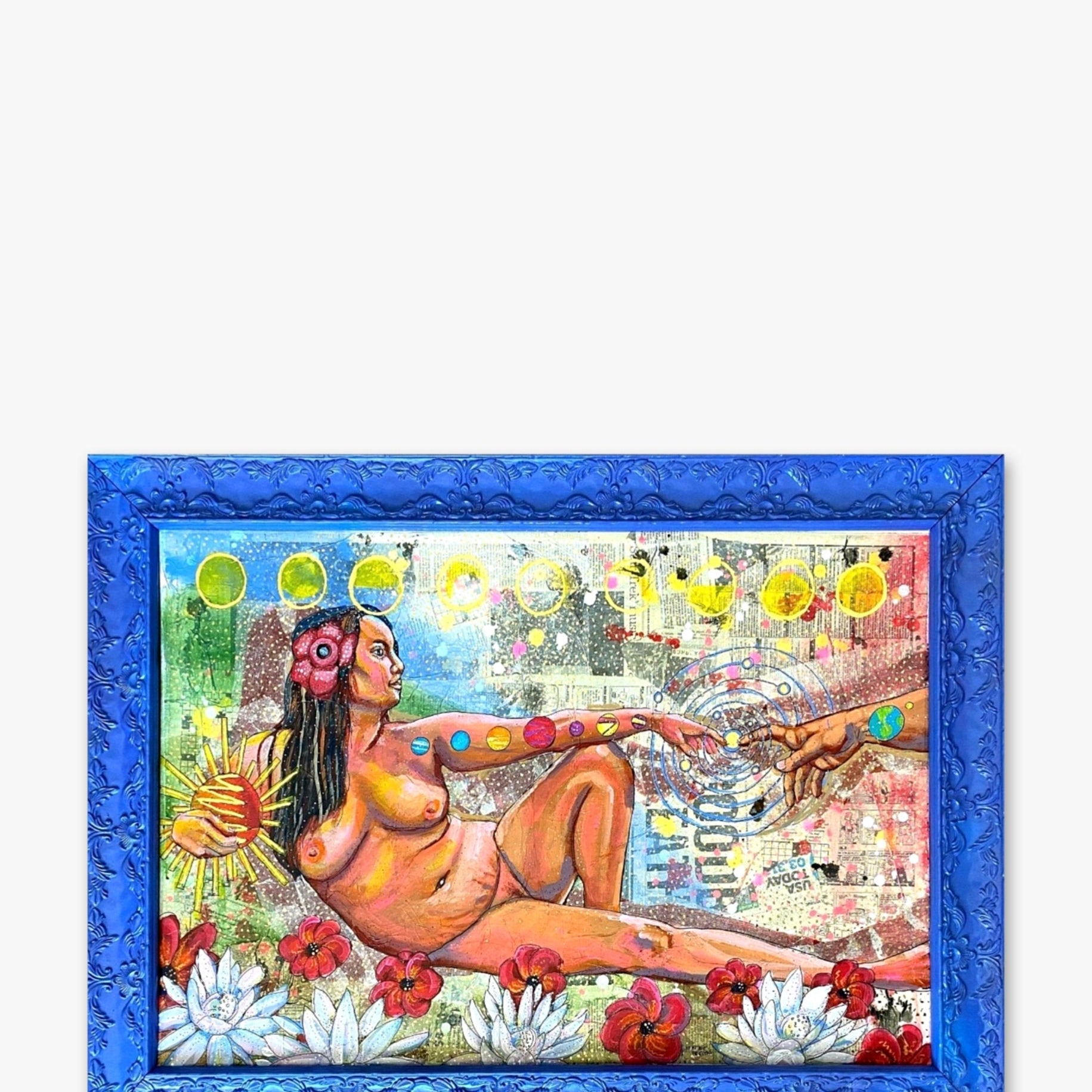 Chocolate Cosmo’s ( Original Painting ) - Heather Freitas - fine art home deccor